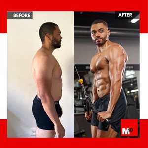 m10 client Kalvyn transformation